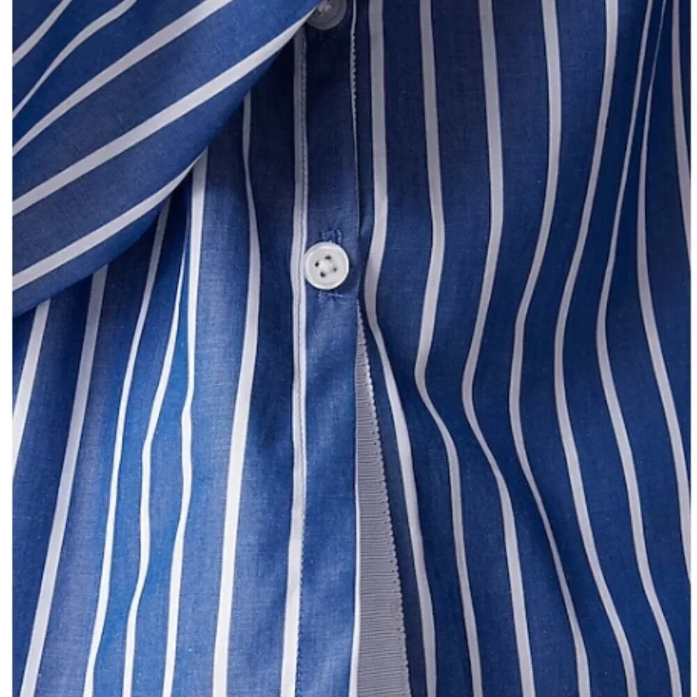 J.Crew Ciel Top – Striped Cotton Poplin – Size Small – NWT